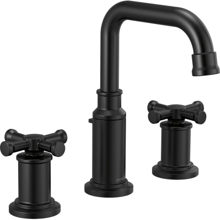 Brizo Atavis 1.2 GPM Widespread Bathroom Faucet with Pop-Up Drain Assembly Less Handles - Limited Lifetime Warranty Matte Black