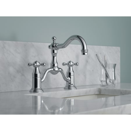 Brizo-65538LF-Installed Faucet in Chrome