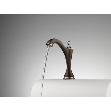 Brizo-65685LF-Running Faucet in Cocoa Bronze/Polished Nickel