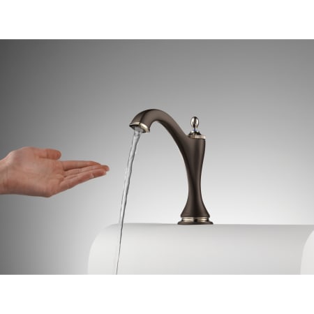 Brizo-65685LF-Running Faucet in Cocoa Bronze/Polished Nickel