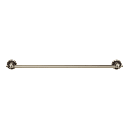 Brizo Charlotte 24" Towel Bar Cocoa Bronze and Polished Nickel