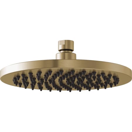 Brizo Essential 2.5 GPM Single Function Rain Shower Head Luxe Gold