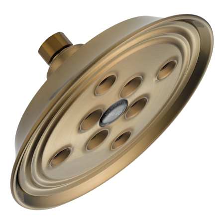Brizo Essential 7-1/8" Single Function Raincan Shower Head with H2Okinetic Technology - 1.75 GPM Brilliance Brushed Bronze