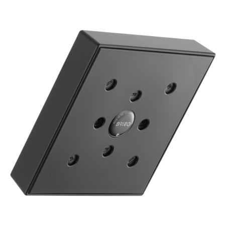 Brizo Essential 5-3/8" Single Function Raincan Shower Head with H2Okinetic Technology - 1.75 GPM Matte Black