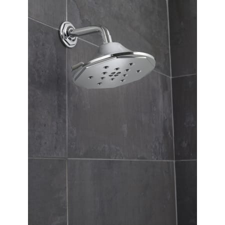 Brizo-87461-Installed Shower Head in Chrome