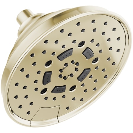 Brizo Essential 2.5 GPM Multi Function Shower Head with H2Okinetic and Touch Clean Technologies Brilliance Polished Nickel