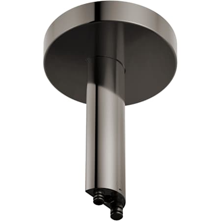 Brizo Roccesco 6" Ceiling Mount Shower Arm and Flange Brilliance Black Onyx
