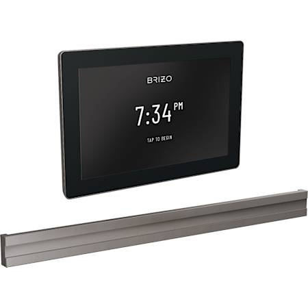 Brizo SensoriPlus Digital Control Unit and Mystix Bilateral Steam Head - Less Rough In Lumicoat Black Onyx