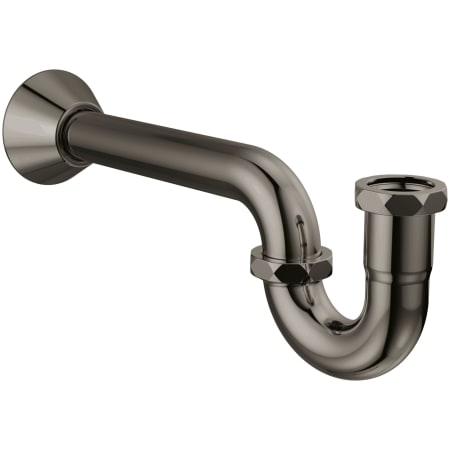 Brizo P-Trap with Escutcheon Brilliance Black Onyx
