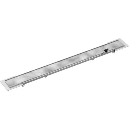 Brizo 24" Seamless Linear Shower Drain for Tile or Natural Stone - Less Rough In N/A