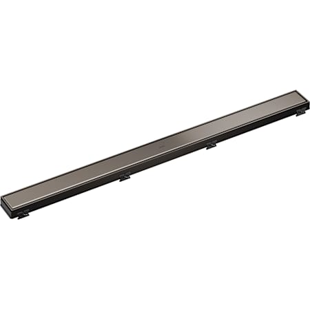 Brizo 36" Reversible Linear Shower Drain with Dual Grate Installation - Less Rough In Brilliance Black Onyx