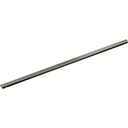 Brizo 36" Linear Shower Drain Wall Edge Trim Only Brilliance Black Onyx