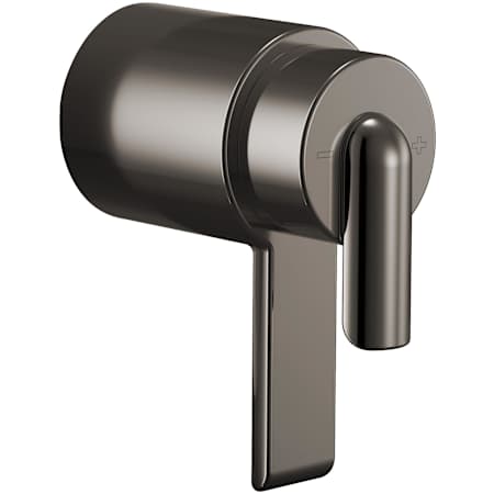 Brizo Roccesco Thermostatic Valve Bent Lever Handle Kit Brilliance Black Onyx
