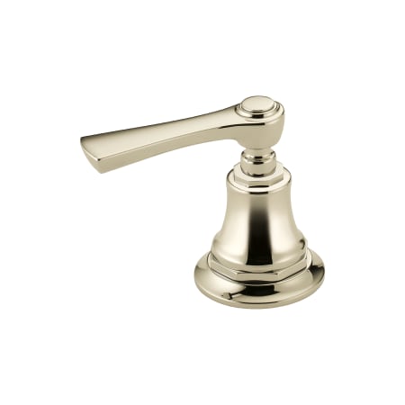 Brizo Rook Roman Tub Lever Handle Kit Brilliance Polished Nickel