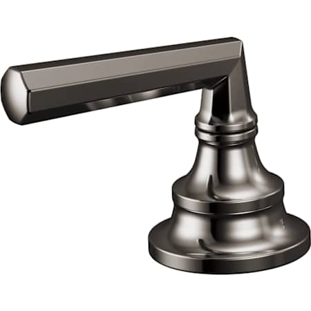 Brizo Beauclere Lever Handles for Roman Tub Faucet Brilliance Black Onyx