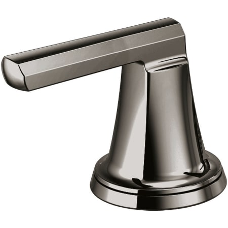 Brizo Levoir Lever Handles for Roman Tub Faucet - Set of 2 Brilliance Black Onyx