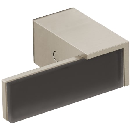 Brizo Siderna Lever Handle Kit for Wall Mounted Tub Filler - Solar Gray Glass Lever Brushed Nickel