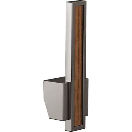 Brizo Frank Lloyd Wright Lever Handle with Wood Inlay - Kitchen Faucet Brilliance Black Onyx / Wood