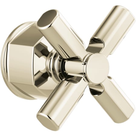 Brizo Invari Single Handle Pressure Balance Valve Trim Cross Handle - Limited Lifetime Warranty Brilliance Polished Nickel