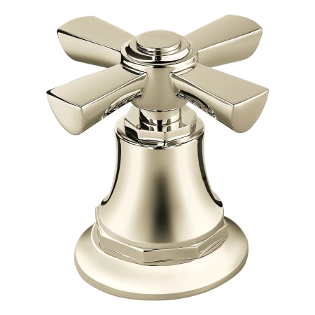 Brizo Rook Roman Tub Cross Handle Kit Brilliance Polished Nickel