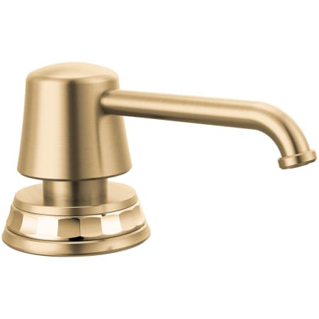 Brizo The Tulham Kitchen Collection Deck Mounted Soap Dispenser with 15 oz Capacity Luxe Gold / Polished Gold