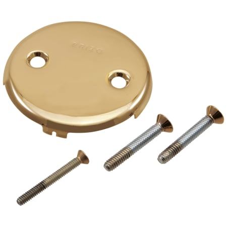 Brizo Replacement Overflow Plate Assembly Only Polished Gold