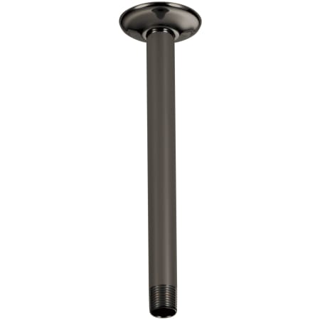 Brizo Essential 10" Ceiling Mounted Shower Arm and Flange Brilliance Black Onyx