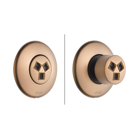 Brizo-SH84100-With T84613 Trim in Brilliance Brushed Bronze