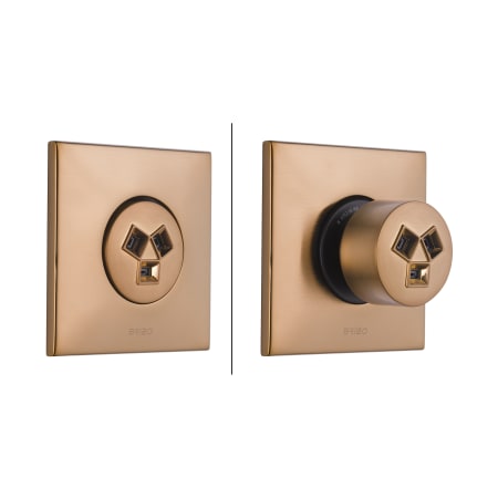 Brizo-SH84102-With T84913 Trim in Brilliance Brushed Bronze