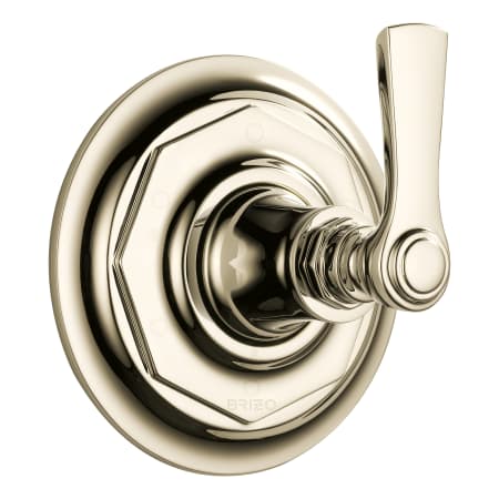 Brizo Rook Six Function Diverter Valve Trim Less Rough-In Valve - Three Independent Positions, Three Shared Positions Brilliance Polished Nickel