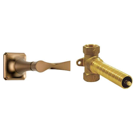 Brizo Virage Sensori Volume Control Trim - Valve Included Brilliance Brushed Bronze