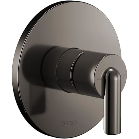 Brizo Roccesco Sensori Thermostatic Mixing Valve Trim and Cartridge - Less Handle and Valve Brilliance Black Onyx