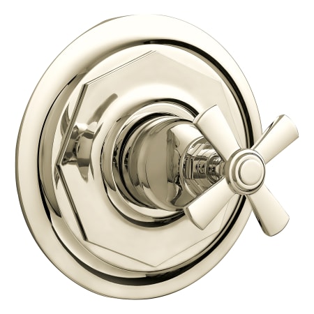 Brizo Rook Sensori Thermostatic Mixing Valve Trim and Cartridge Less Valve - Separate Volume Control(s) Needed Brilliance Polished Nickel