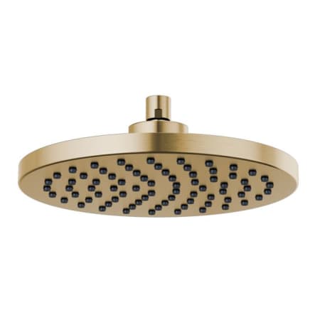 Brizo Essential 1.75 GPM 10" Single Function Metal Raincan Shower Head - Limited Lifetime Warranty Luxe Gold