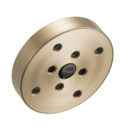 Brizo Essential 1.75 GPM Single Function Rain Shower Head Luxe Gold