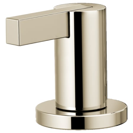 Brizo Litze Extended Lever Handles for Widespread Bathroom Faucet Brilliance Polished Nickel