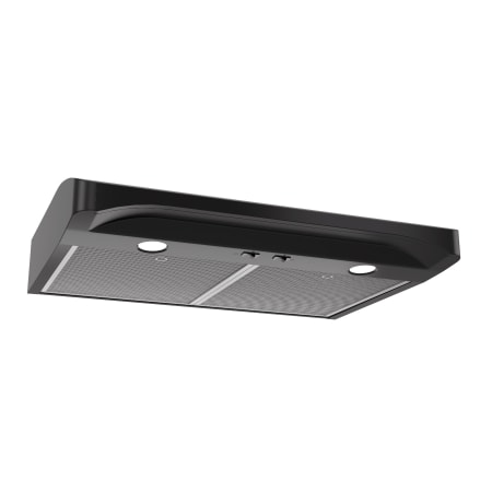 Broan 200 - 250 CFM 30 Inch Wide Under Cabinet Range Hood with Two-Level Halogen Lighting Black