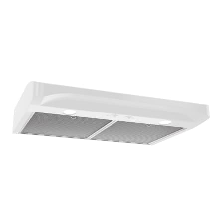 Broan 200 - 250 CFM 30 Inch Wide Under Cabinet Range Hood with Two-Level Halogen Lighting White