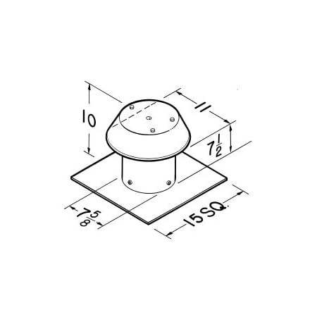 Broan-611-line drawing