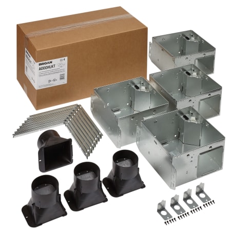 Broan Flex™ Exhaust Fan Light Housing Project Pack with Flange Kit - Pack of 4 N/A