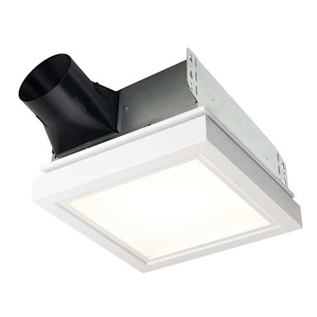 Broan Roomside 110 CFM 1.5 Sones Decorative Ventilation Fan Light - Energy Star White