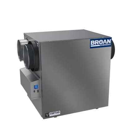 Broan AI 150 CFM Wall or Ceiling Mounted Heat Recovery Ventilator with VIRTUO™ Air Technology and Side Ports N/A