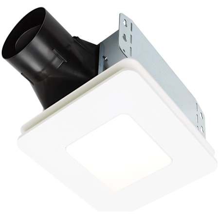 Broan Roomside 60 CFM 0.9 Sone Ceiling Mounted Energy Star Certified Bath Fan White