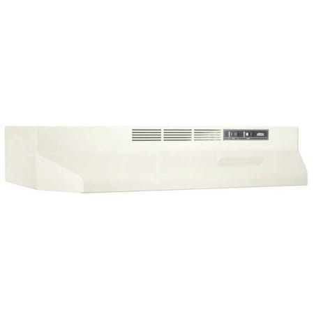 Broan BUEZ1 Recirculating 30 Inch Wide Under Cabinet Range Hood Biscuit