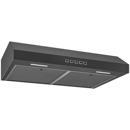 Broan GLA2 Series 130 - 350 CFM 30 Inch Wide Under Cabinet Range Hood with EZ1 Brackets Black Stainless