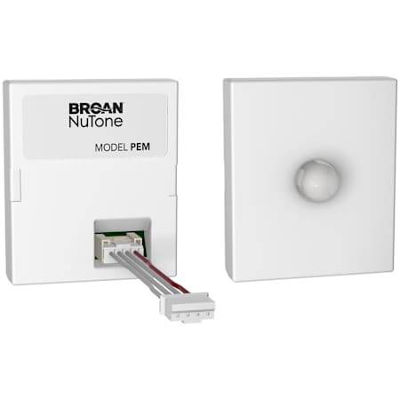 Broan Evolve Premium Exhaust Fan Motion Sensing Module White