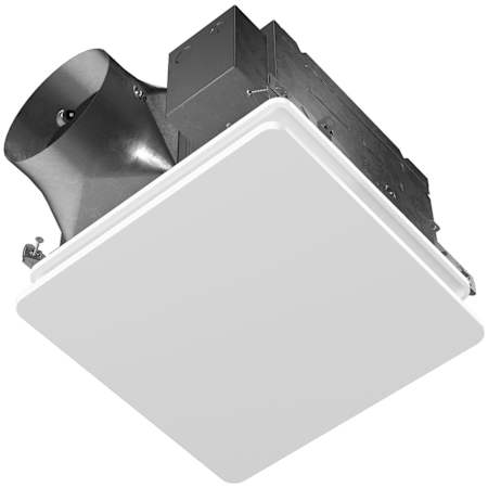 Broan Evolve 150 CFM 0.6 Sone Ceiling Mounted Energy Star Certified Bath Fan White