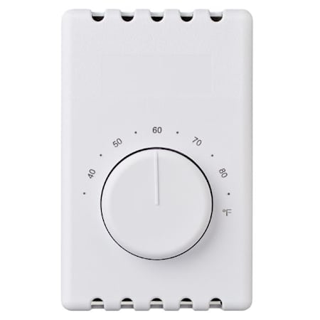 Broan Line Voltage Wall Thermostat White