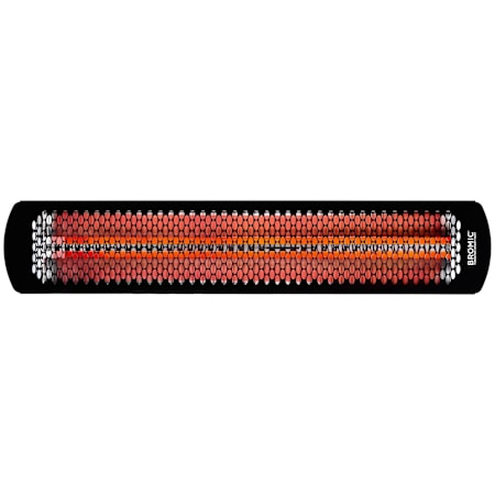 Bromic Heating Tungsten 4000W Series 13,000 BTU Electric Ceiling / Wall Mount Patio Heater Black