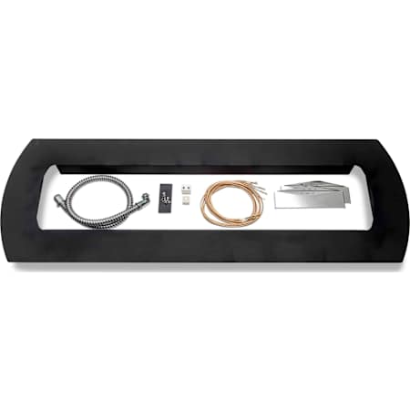 Bromic Heating Ceiling Recess Kit for Tungsten 2000 and 4000W Series Heaters Black
